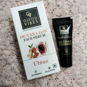 Good Vibes Detan Glow Serum And Bb Cream