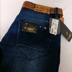 2 Branded Blue And Black Jeans