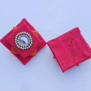 fabric earrings