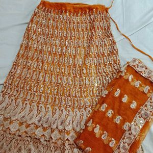 Skirt And Duppata