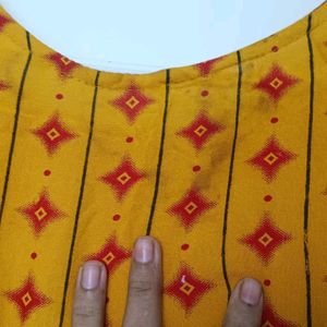 Yellow Kurti