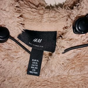 H&M Fur Hoodie (cash only)