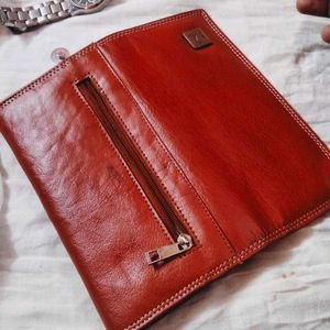 Womens Leather Hand Purse. Avlbe In 3 Colour