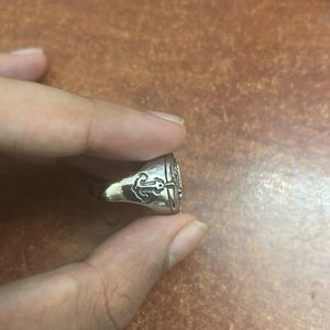 ancient custom german silver ring