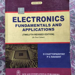 ELECTRONICS FUNDAMENTALS AND APPLICATIONS