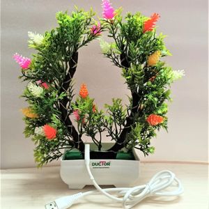 Led Light with usb unique design Artificial Plant