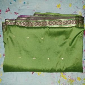 Green Silk Saree