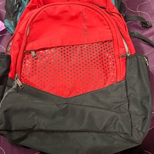 School Bagpack Red