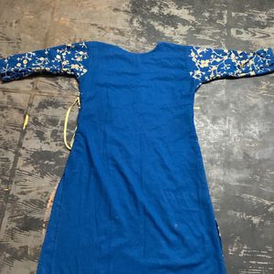 SYNTHETIC FESTIVE KURTI