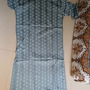 Grayish Blue Kurti