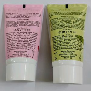 LOVE NATURE REFRESHING FACE SCRUB AND MASK