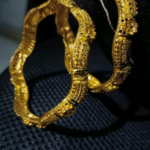 Kundan Gold Plated Bangles For Women