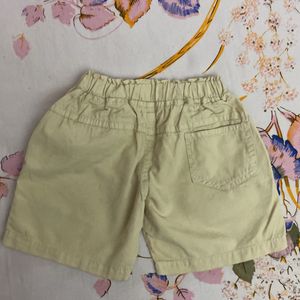 Kids Shorts - Beige