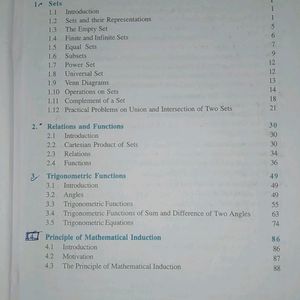 Maths Book Class11 NCERT