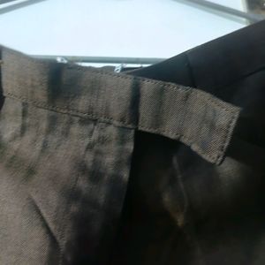 Brown Sjimy Trousers For Office Wear.