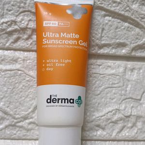 The Derma Co Ultra Matte Sunscreen Gel