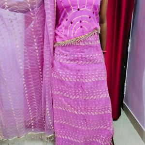 Pink Lehnga Choli