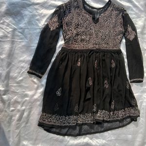 Real Chikankari  Kurti/ Top & Tunic