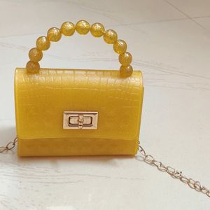 🆕 Mini Cutest Golden Shimmer Bag