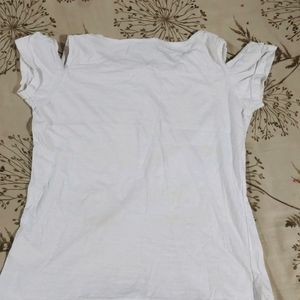 A Off Shoulder T Shirt