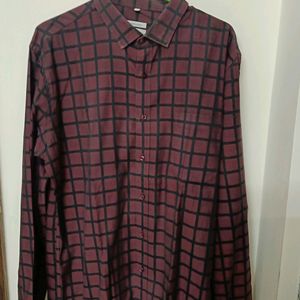 John Louis - Maroon Elegant Shirt