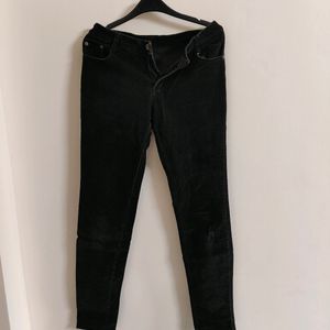 Black Quadra Skinny Fit Jeans