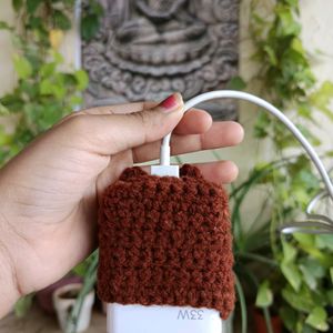 Crochet Handmade Charger Cover