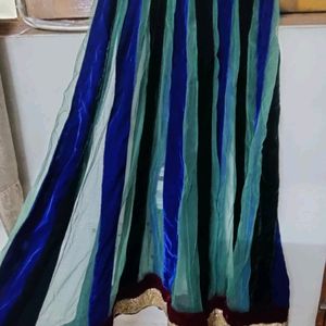 Velvet - Net Anarkali Suit