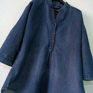 Denim Dark Blue Top