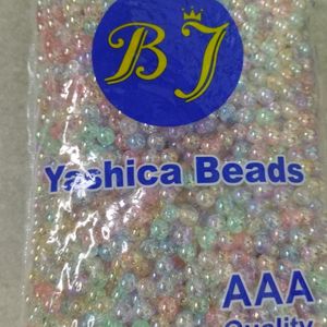 Mix Light Colour 8 Mm Half Kg Beads