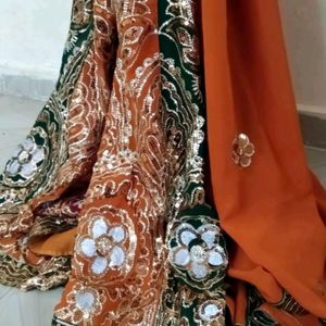 Ghagra Saree