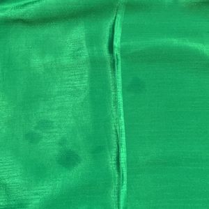 Green Saree With Blouse