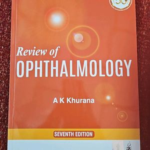 Review Of Ophthalmology Ak Khurrana