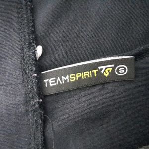 Teamspirit Black Track Pant