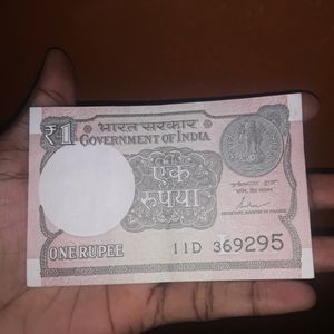 Rare 1 Rupee Note💰