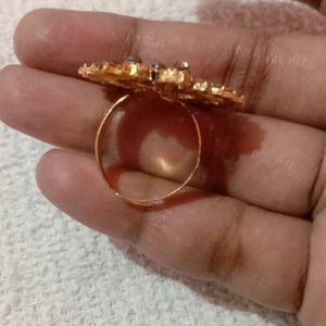 Adjustable Ring/Non Adjustable Ring Golden