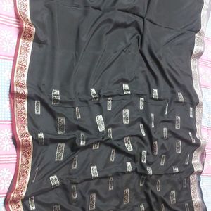 Good Condition Mysoore Silk Saree For Sale