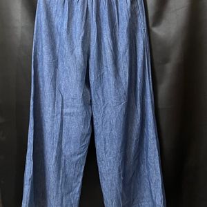 Wide Leg Flared Trouser