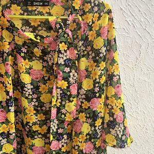 Shein Floral Top