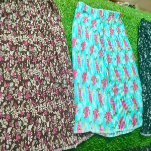 3 Skirt For Just 100 Rs.