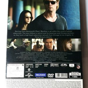 BLACKHAT (2015) DVD