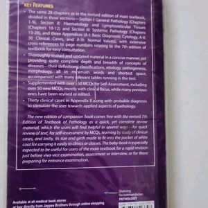 Pathology Quick Review Book(Harsh Mohan 7th Editn)