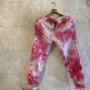 Tie Dye Pink Jogger