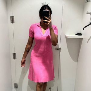 women Pink Dress