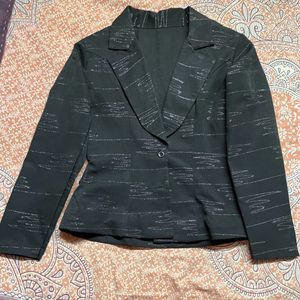 Black Fancy Blazer