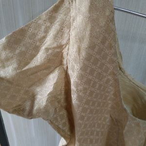 Golden Brocade Blouse Size 38