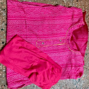 Women Legis Kurti Set Suit