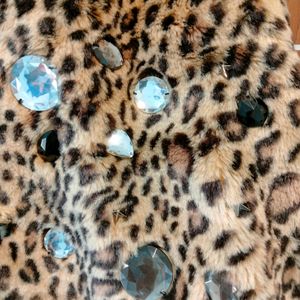 Animal Print Furr Bag