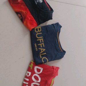 Set Of 3 T Shirt For 9-10 Years