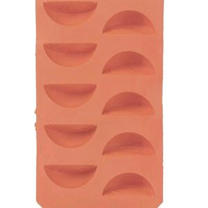 New Orange Slice Shaped Ice Tray Silicon